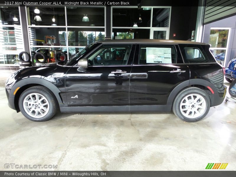 Midnight Black Metallic / Carbon Black 2017 Mini Clubman Cooper ALL4
