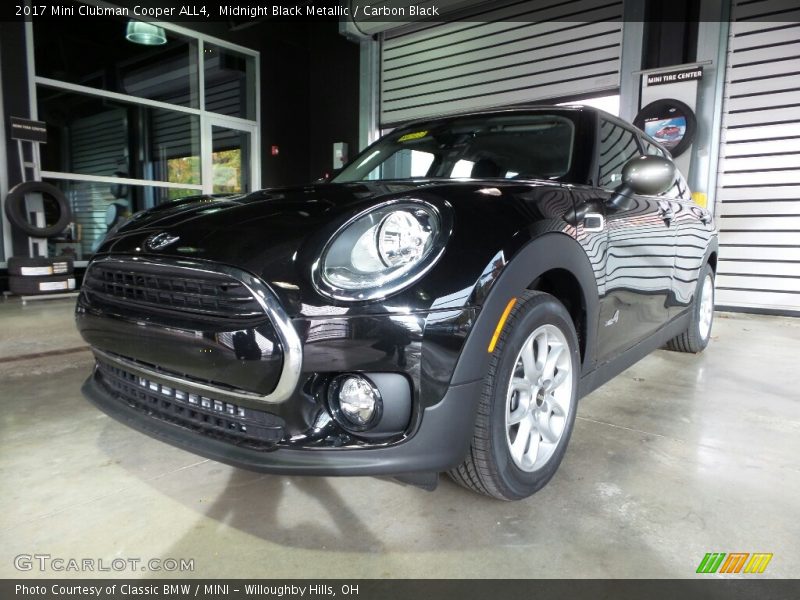 Midnight Black Metallic / Carbon Black 2017 Mini Clubman Cooper ALL4