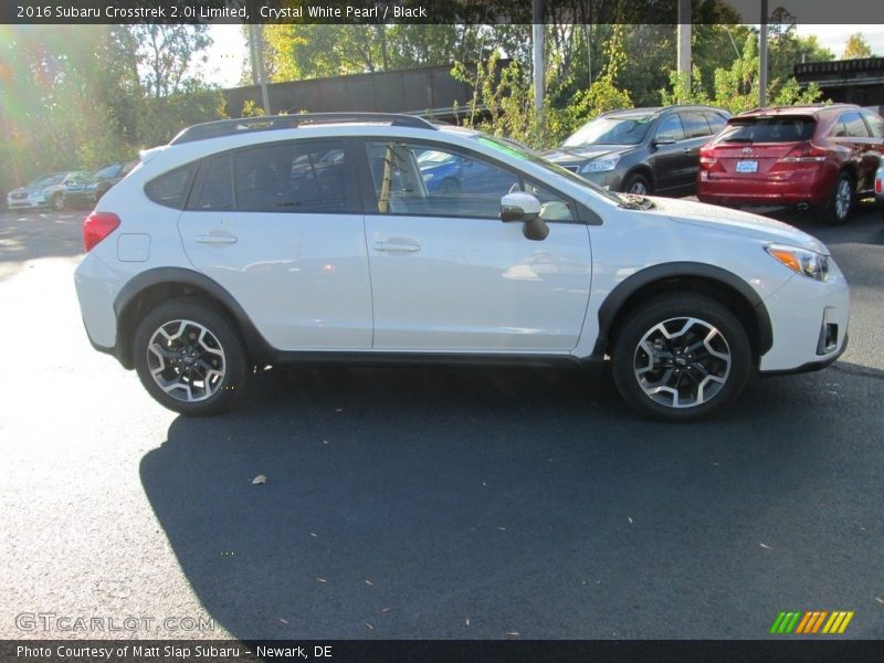 Crystal White Pearl / Black 2016 Subaru Crosstrek 2.0i Limited