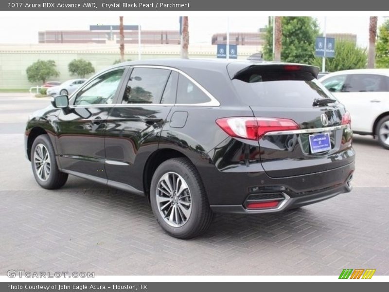 Crystal Black Pearl / Parchment 2017 Acura RDX Advance AWD