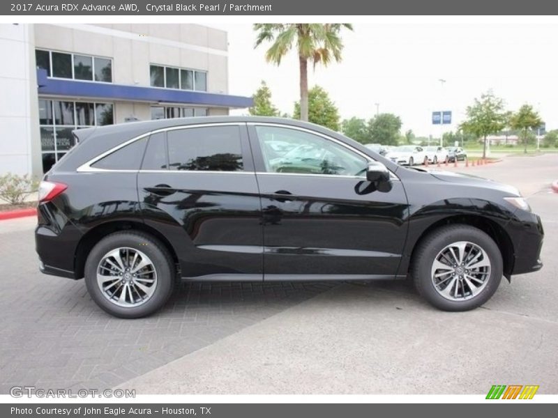 Crystal Black Pearl / Parchment 2017 Acura RDX Advance AWD
