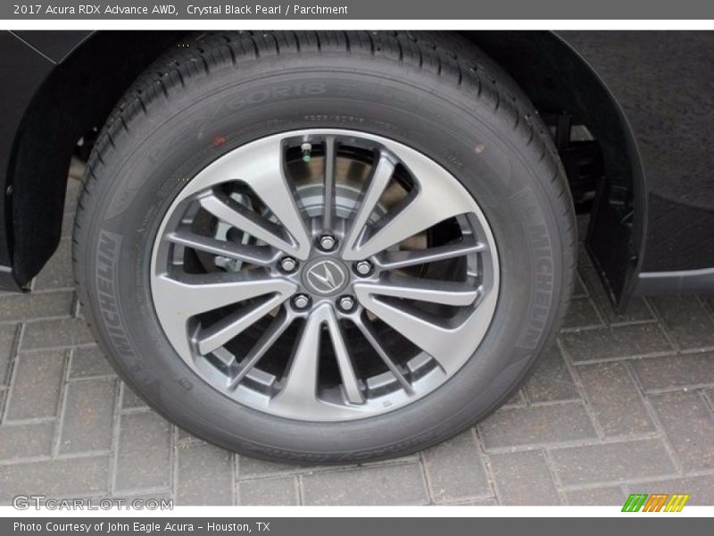 Crystal Black Pearl / Parchment 2017 Acura RDX Advance AWD