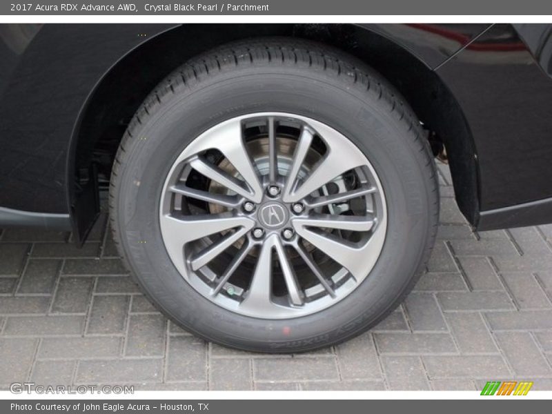 Crystal Black Pearl / Parchment 2017 Acura RDX Advance AWD