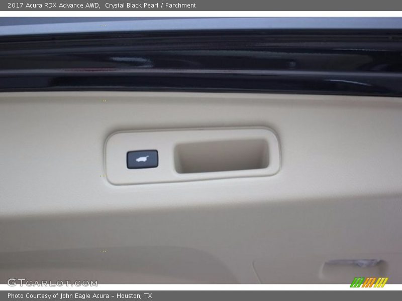 Crystal Black Pearl / Parchment 2017 Acura RDX Advance AWD