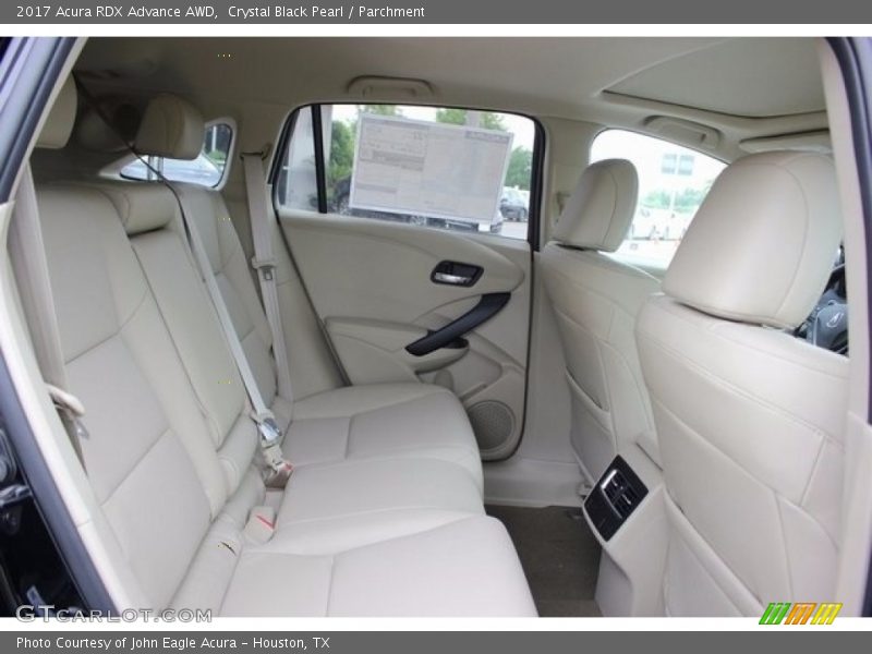 Crystal Black Pearl / Parchment 2017 Acura RDX Advance AWD