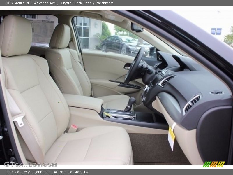 Crystal Black Pearl / Parchment 2017 Acura RDX Advance AWD