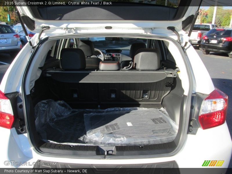 Crystal White Pearl / Black 2016 Subaru Crosstrek 2.0i Limited