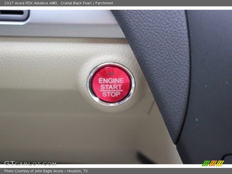 Crystal Black Pearl / Parchment 2017 Acura RDX Advance AWD