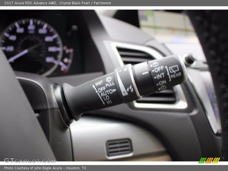 Crystal Black Pearl / Parchment 2017 Acura RDX Advance AWD