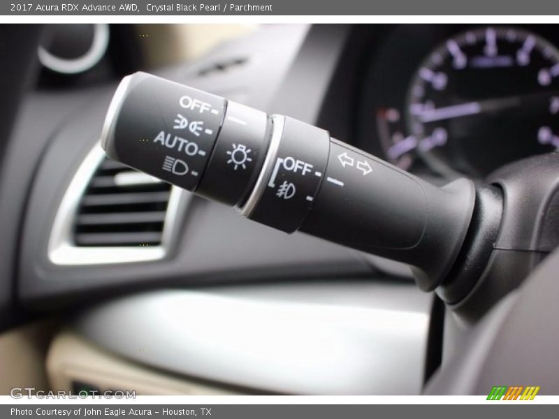 Crystal Black Pearl / Parchment 2017 Acura RDX Advance AWD