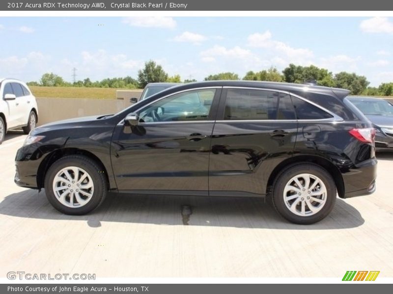Crystal Black Pearl / Ebony 2017 Acura RDX Technology AWD