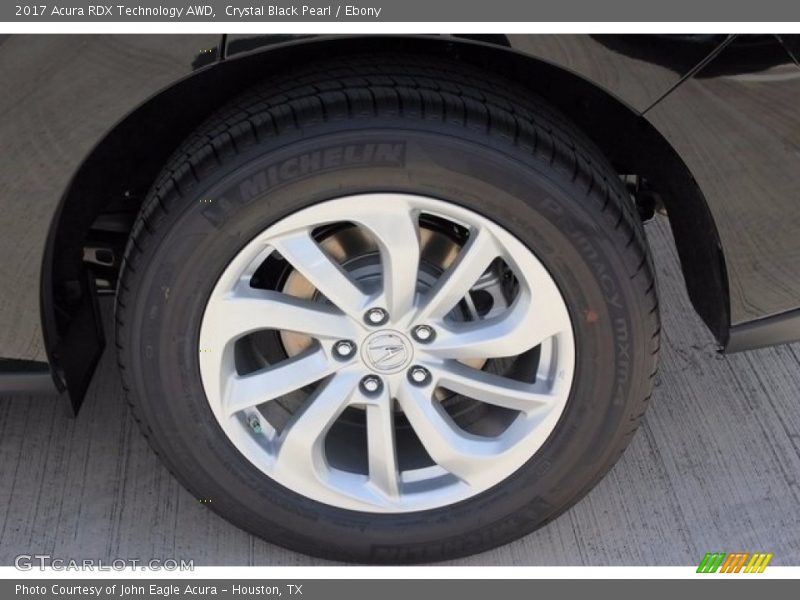 Crystal Black Pearl / Ebony 2017 Acura RDX Technology AWD