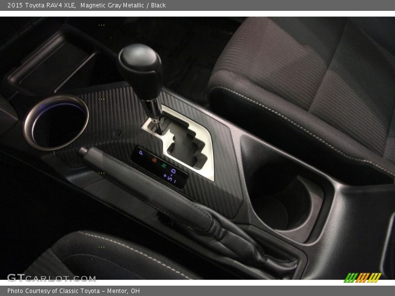 Magnetic Gray Metallic / Black 2015 Toyota RAV4 XLE