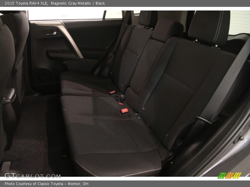 Magnetic Gray Metallic / Black 2015 Toyota RAV4 XLE