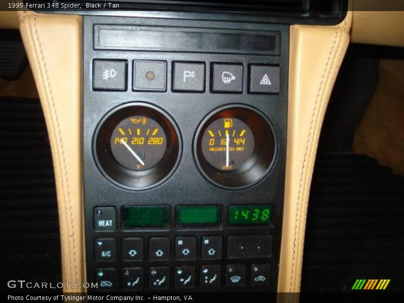 Black / Tan 1995 Ferrari 348 Spider