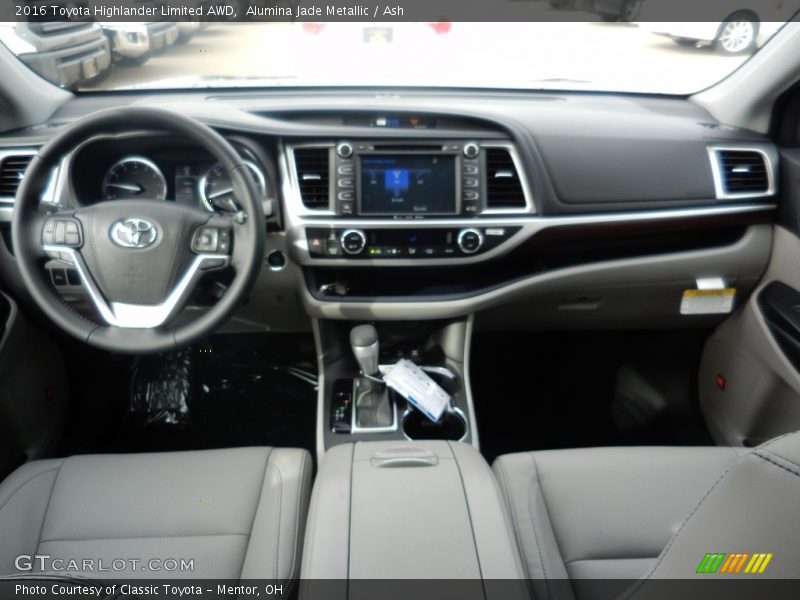 Alumina Jade Metallic / Ash 2016 Toyota Highlander Limited AWD