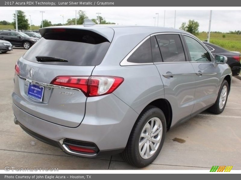 Lunar Silver Metallic / Graystone 2017 Acura RDX Technology
