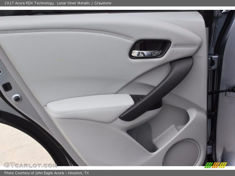 Lunar Silver Metallic / Graystone 2017 Acura RDX Technology