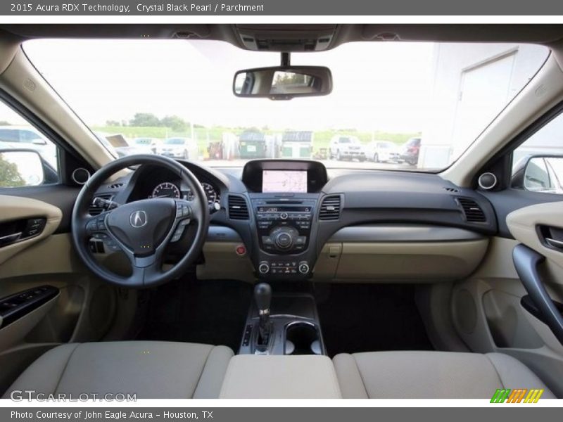 Crystal Black Pearl / Parchment 2015 Acura RDX Technology