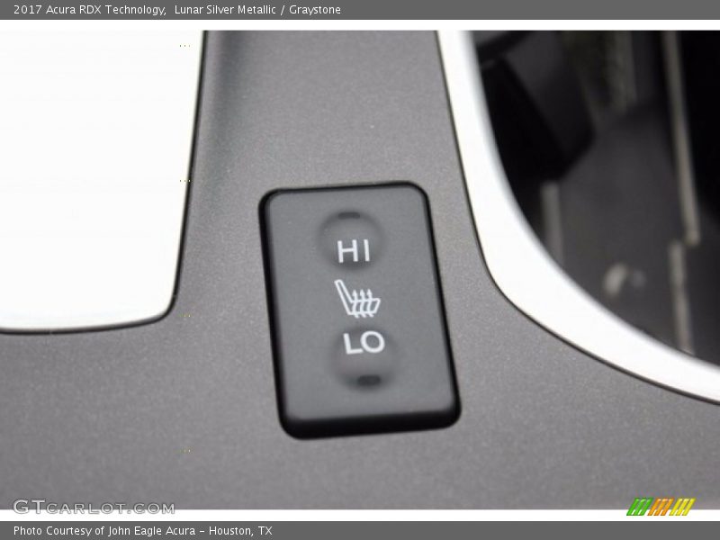 Lunar Silver Metallic / Graystone 2017 Acura RDX Technology