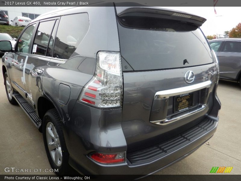 Nebula Gray Pearl / Black 2017 Lexus GX 460