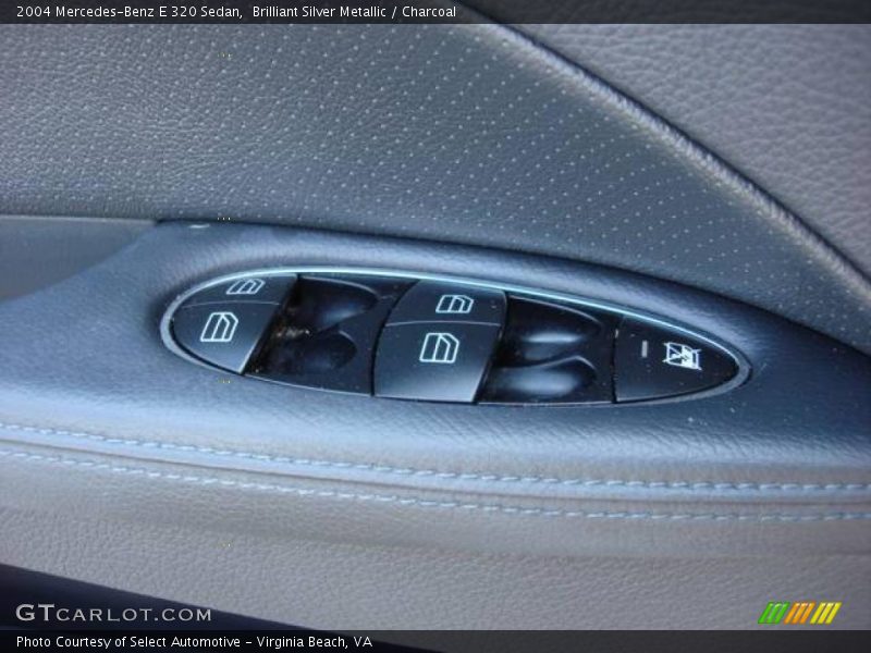 Brilliant Silver Metallic / Charcoal 2004 Mercedes-Benz E 320 Sedan