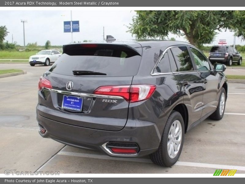 Modern Steel Metallic / Graystone 2017 Acura RDX Technology