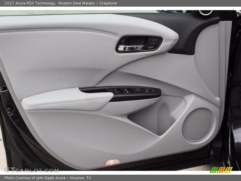 Modern Steel Metallic / Graystone 2017 Acura RDX Technology