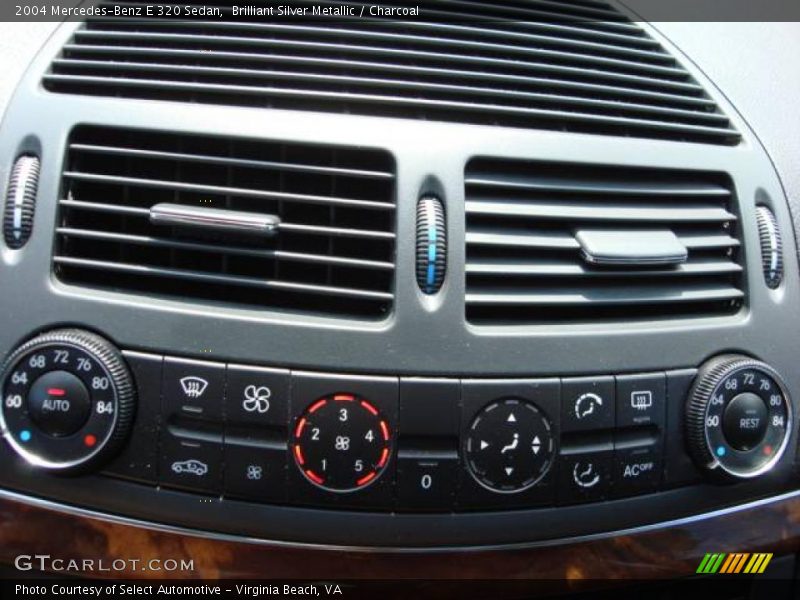Brilliant Silver Metallic / Charcoal 2004 Mercedes-Benz E 320 Sedan