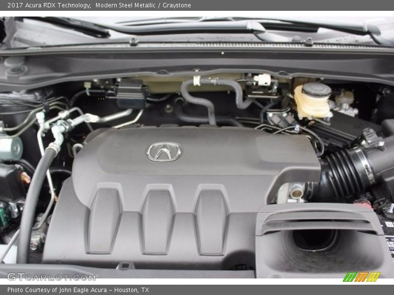 Modern Steel Metallic / Graystone 2017 Acura RDX Technology