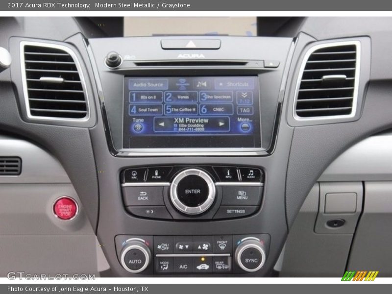 Modern Steel Metallic / Graystone 2017 Acura RDX Technology