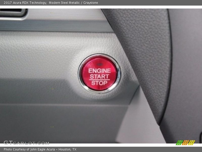 Modern Steel Metallic / Graystone 2017 Acura RDX Technology