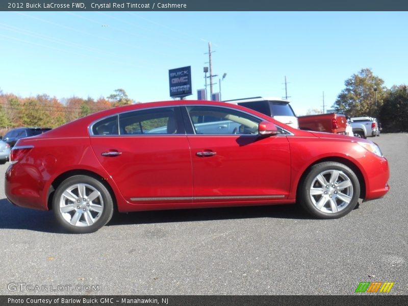 Crystal Red Tintcoat / Cashmere 2012 Buick LaCrosse FWD