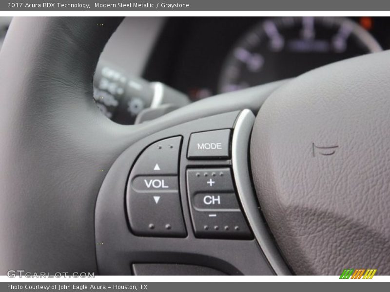 Modern Steel Metallic / Graystone 2017 Acura RDX Technology