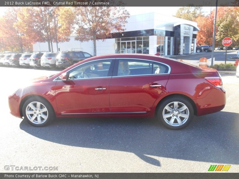 Crystal Red Tintcoat / Cashmere 2012 Buick LaCrosse FWD