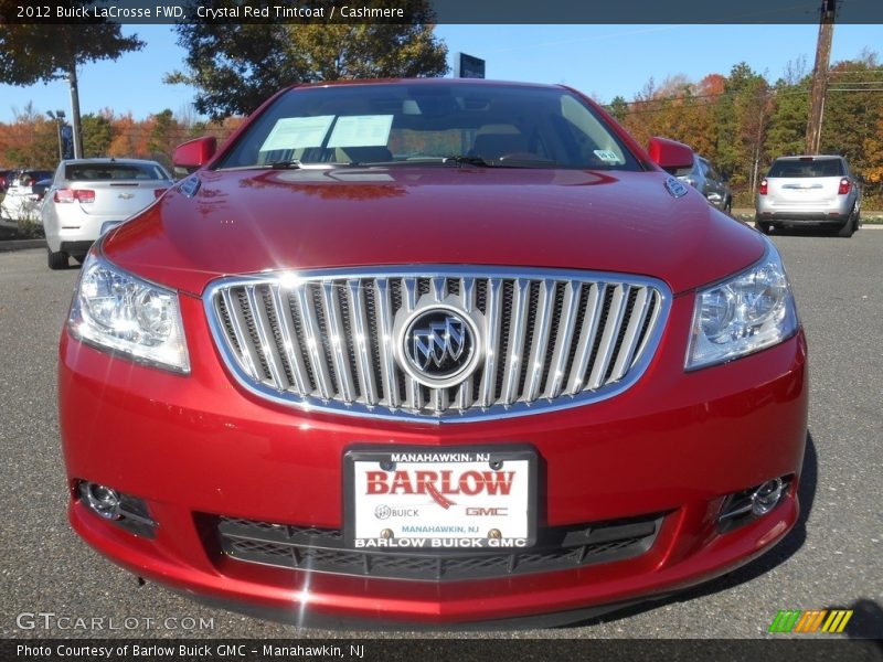 Crystal Red Tintcoat / Cashmere 2012 Buick LaCrosse FWD