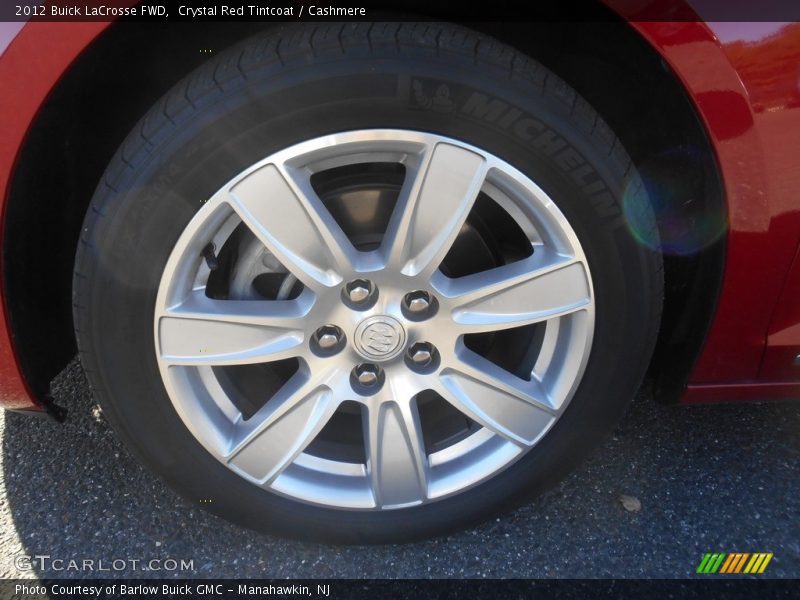 Crystal Red Tintcoat / Cashmere 2012 Buick LaCrosse FWD