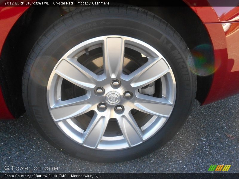 Crystal Red Tintcoat / Cashmere 2012 Buick LaCrosse FWD