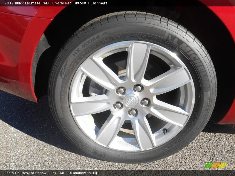 Crystal Red Tintcoat / Cashmere 2012 Buick LaCrosse FWD