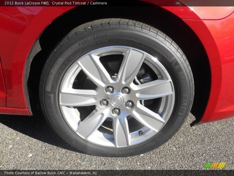 Crystal Red Tintcoat / Cashmere 2012 Buick LaCrosse FWD