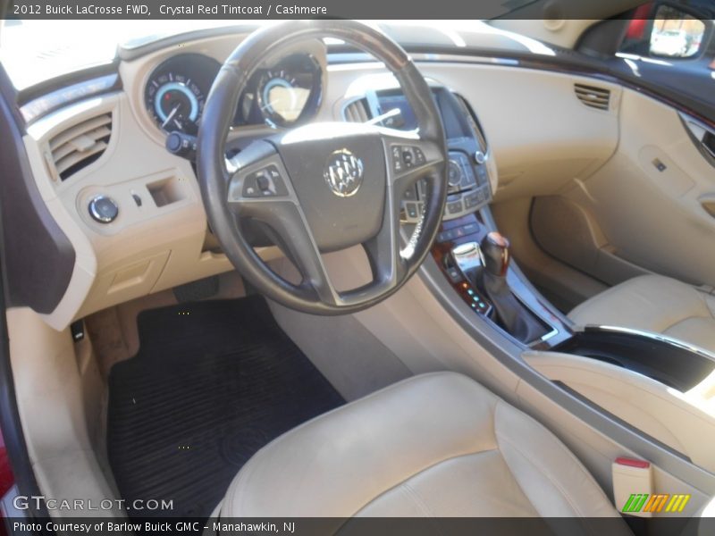 Crystal Red Tintcoat / Cashmere 2012 Buick LaCrosse FWD