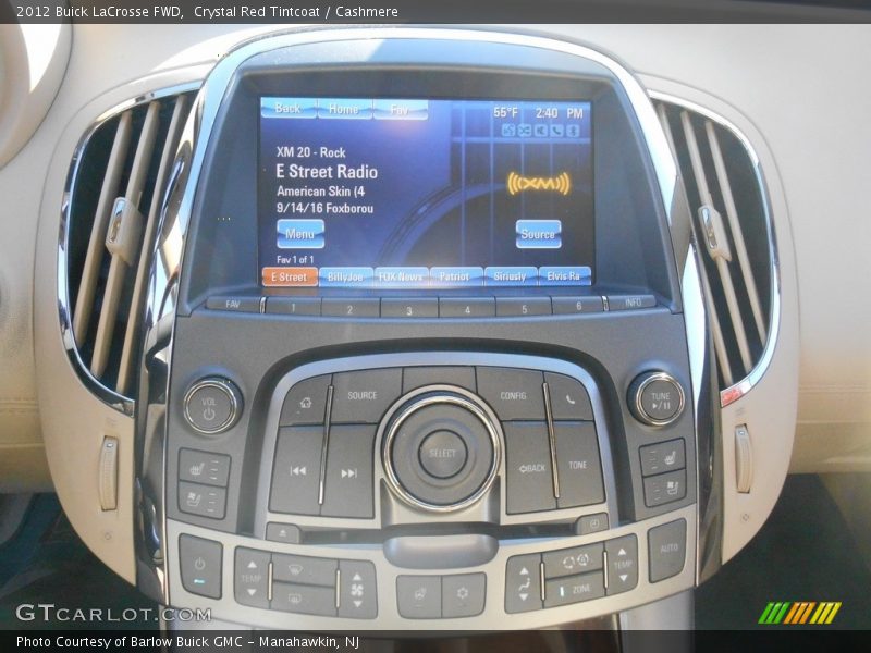 Crystal Red Tintcoat / Cashmere 2012 Buick LaCrosse FWD