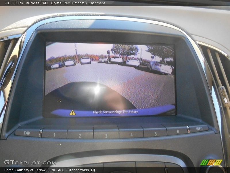 Crystal Red Tintcoat / Cashmere 2012 Buick LaCrosse FWD