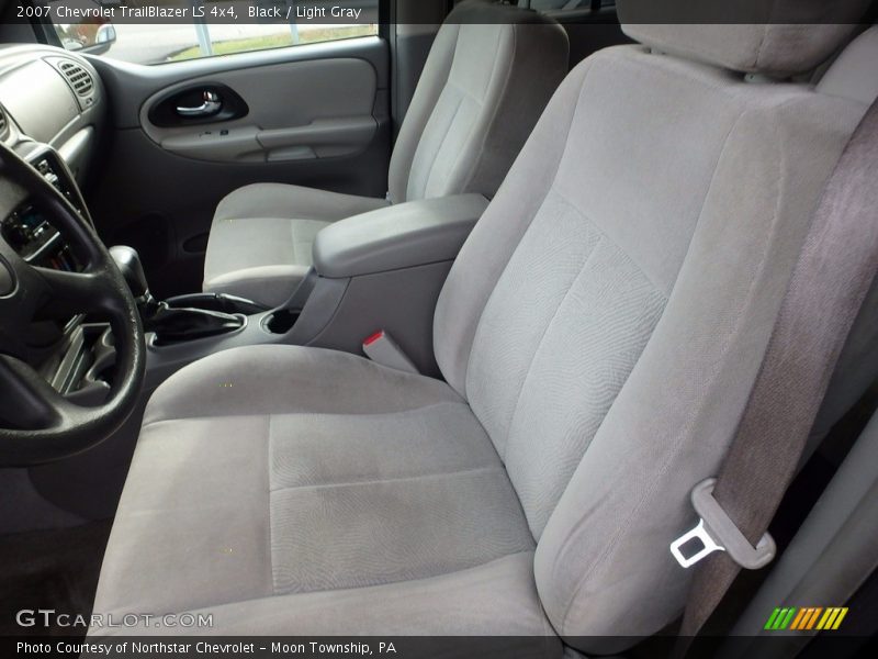 Black / Light Gray 2007 Chevrolet TrailBlazer LS 4x4