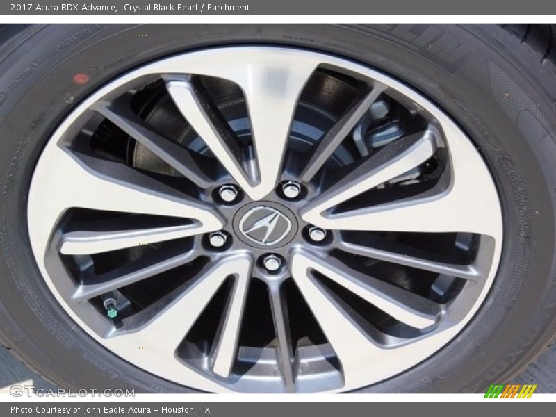 Crystal Black Pearl / Parchment 2017 Acura RDX Advance