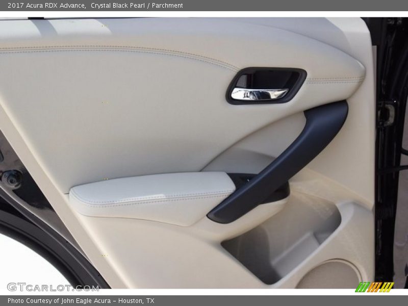 Crystal Black Pearl / Parchment 2017 Acura RDX Advance