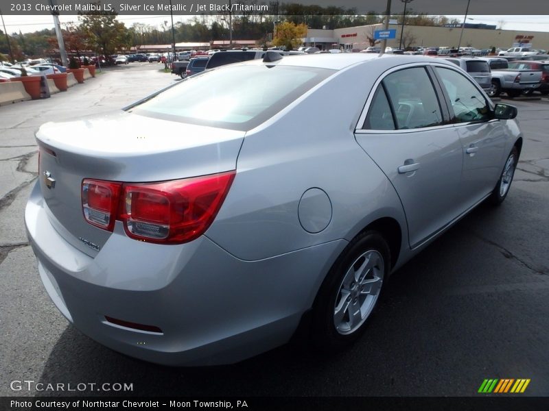 Silver Ice Metallic / Jet Black/Titanium 2013 Chevrolet Malibu LS
