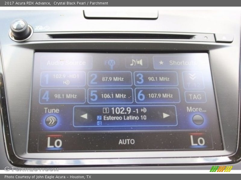 Crystal Black Pearl / Parchment 2017 Acura RDX Advance
