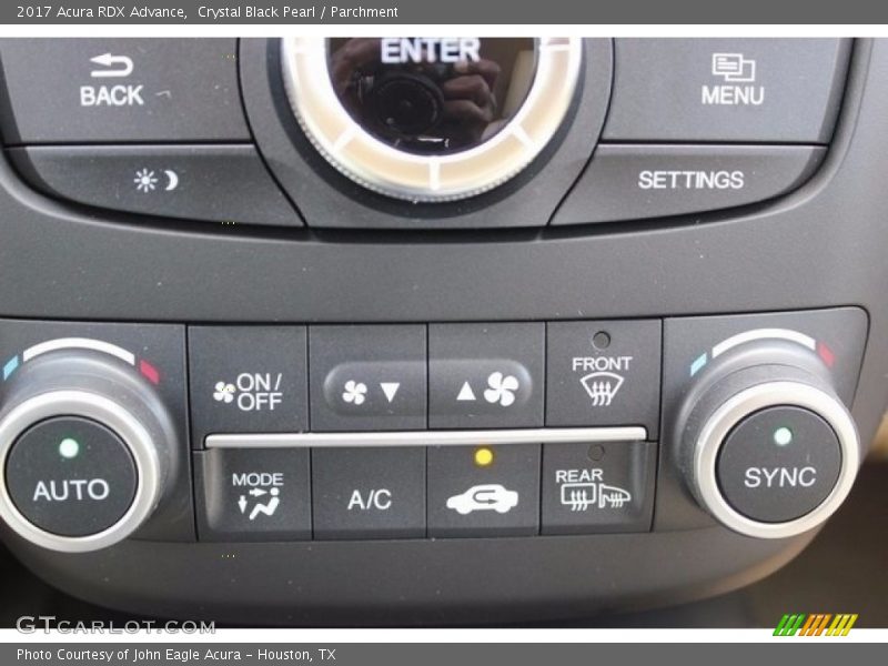 Crystal Black Pearl / Parchment 2017 Acura RDX Advance