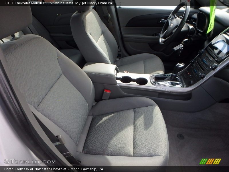 Silver Ice Metallic / Jet Black/Titanium 2013 Chevrolet Malibu LS